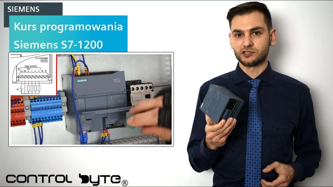 Darmowy kurs on-line programowania PLC Siemens  S7-1200 w języku LAD/FBD