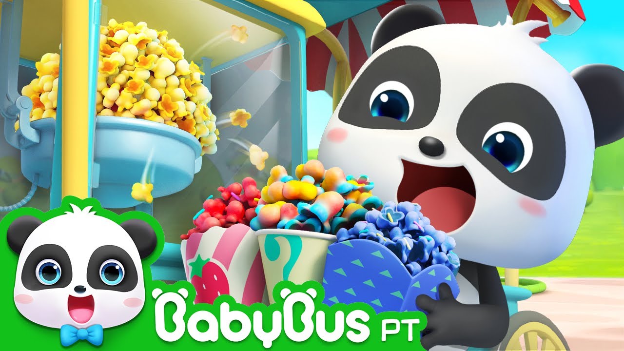 Pipoca Colorida do Kiki | Aprender Cors | Canção das Cores | Músicas Infantis | BabyBus Português