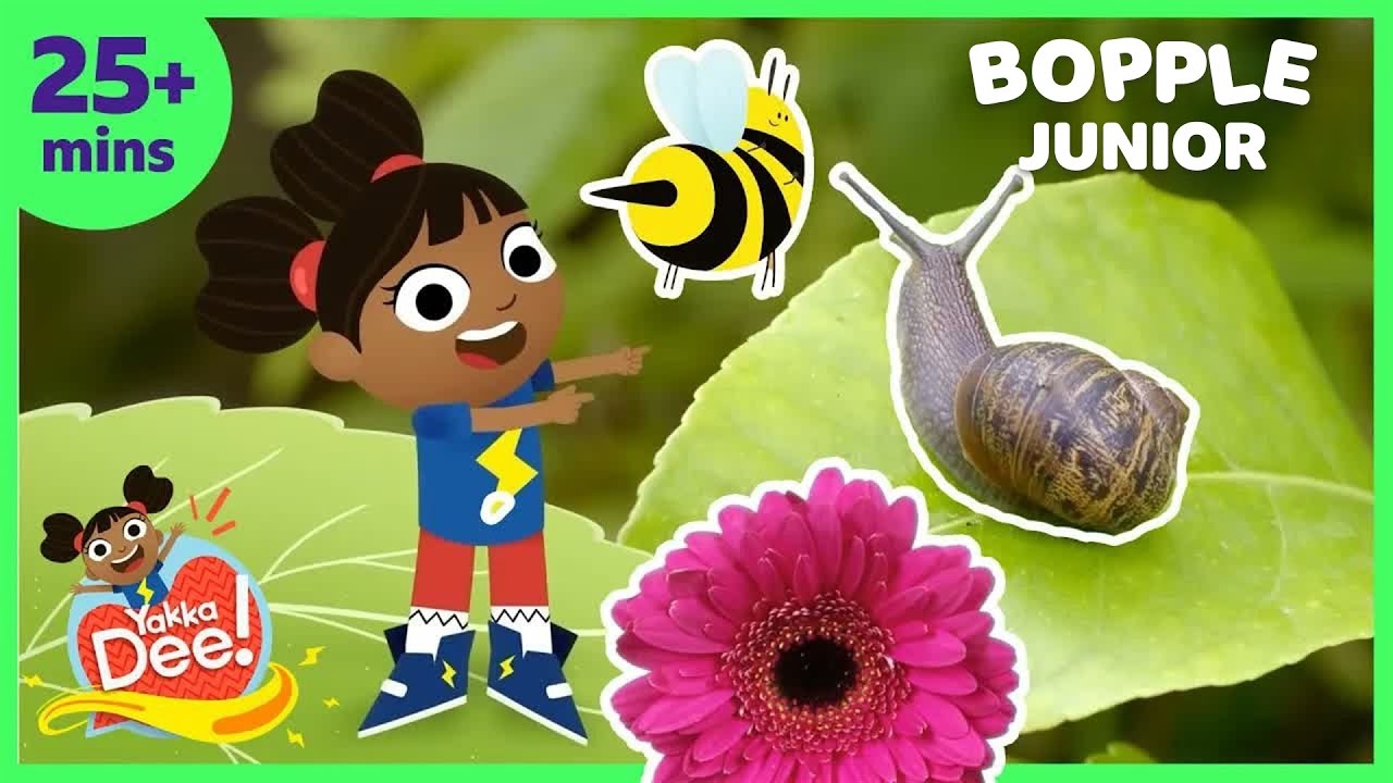 Learn Gardening Words and Sounds for Toddlers! | Yakka Dee! | BBC Kids