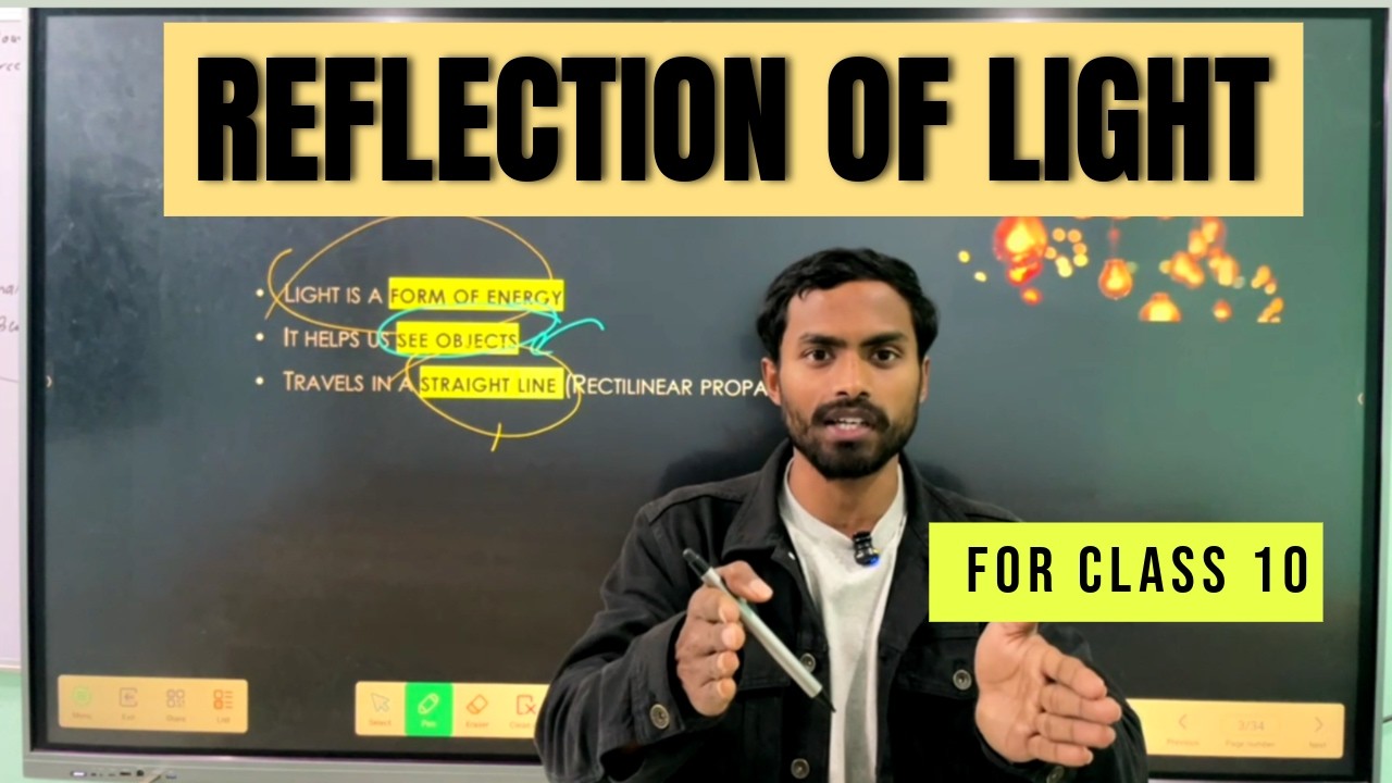 Real and Virtual image , Plane mirror  | Part 2 | Class 10 Physics | Basic to Advanced | CBSE & ICSE