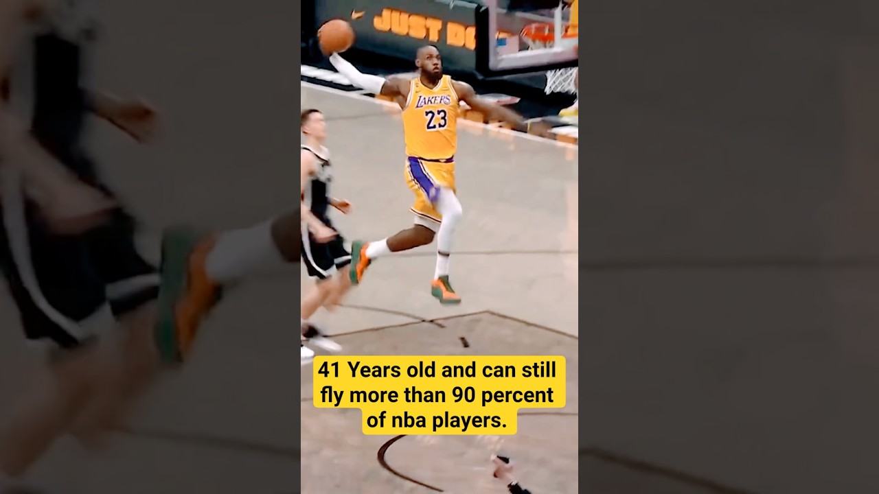 Lebron James tomahawk slam *