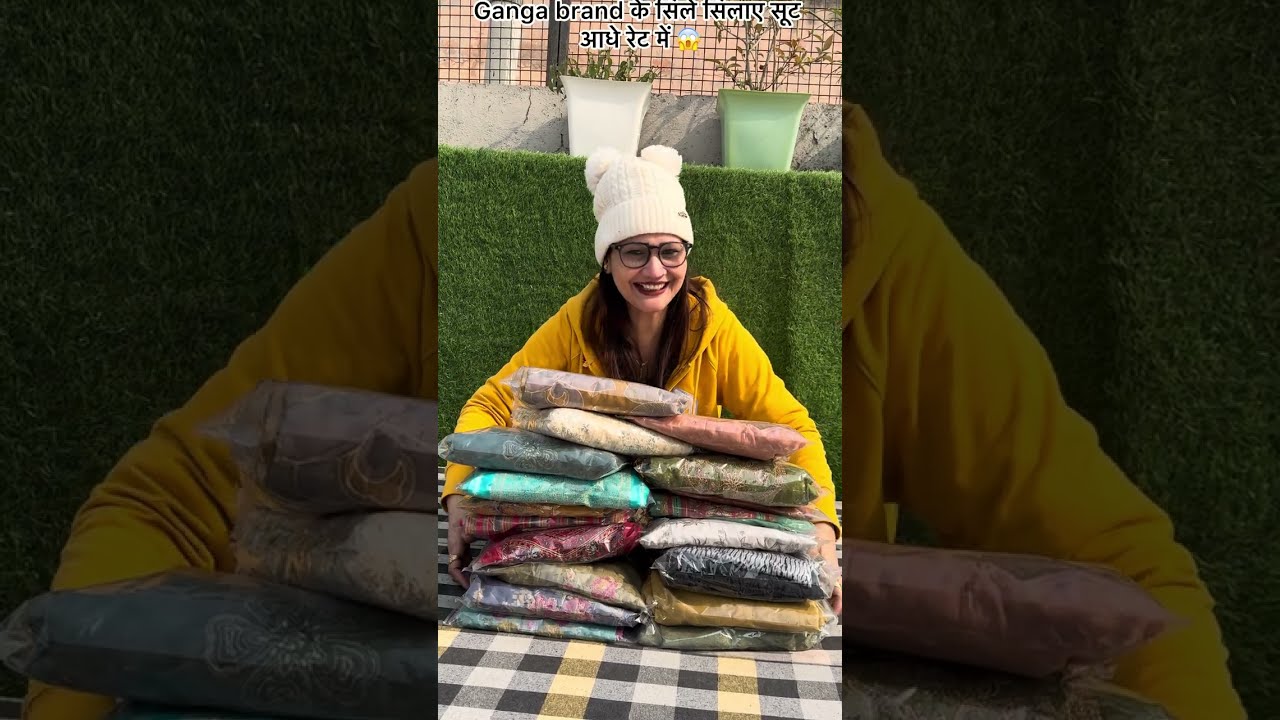 Ganga brand के सिले हुए सूट आधे रेट में 😱order no-8950931975