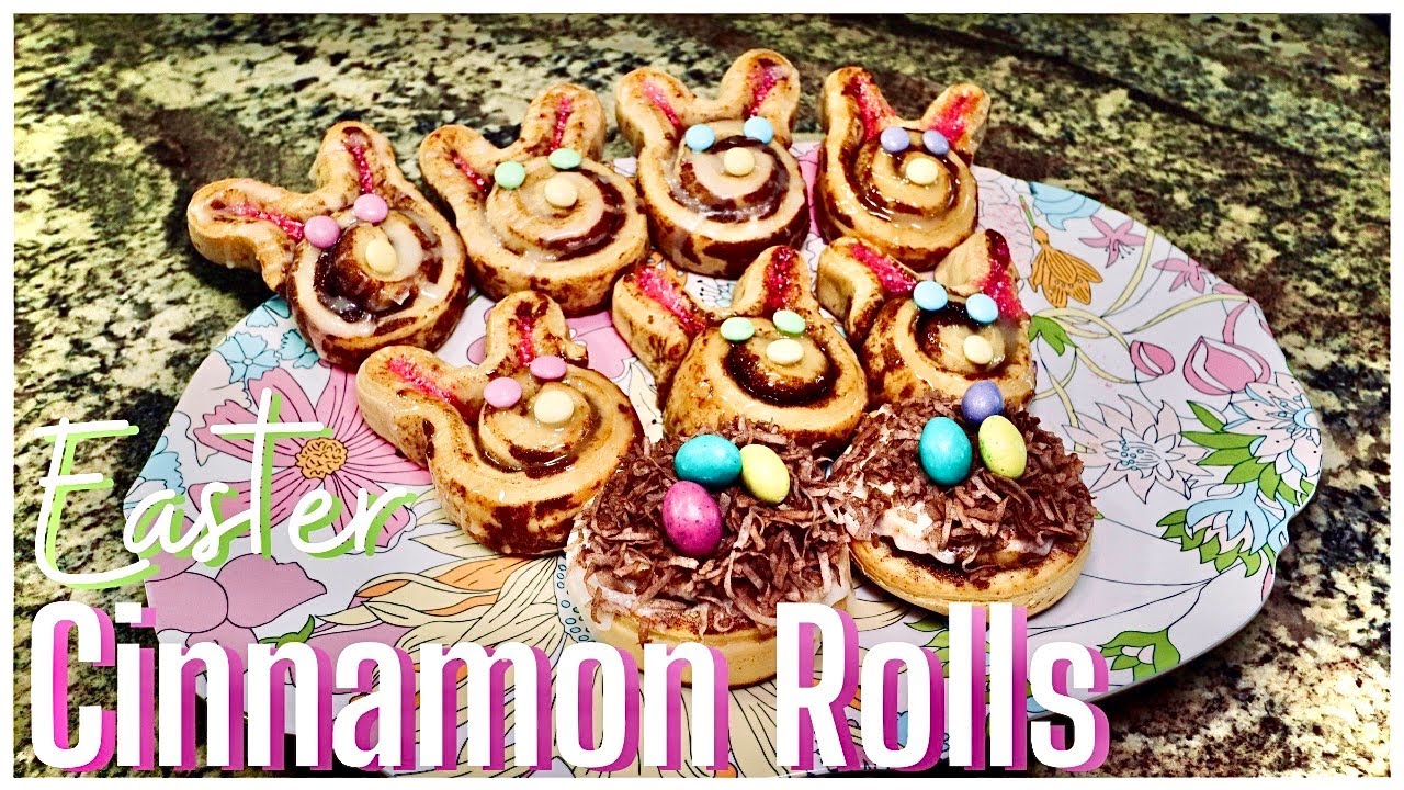Easter Bunny Cinnamon Rolls | Quick & Easy Recipe