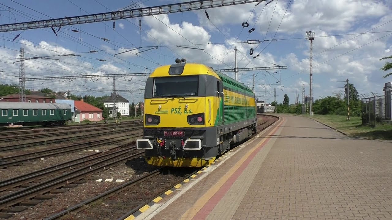 (HD) Trains at Bratislava, Leopoldov & Trnava - 8/5/18