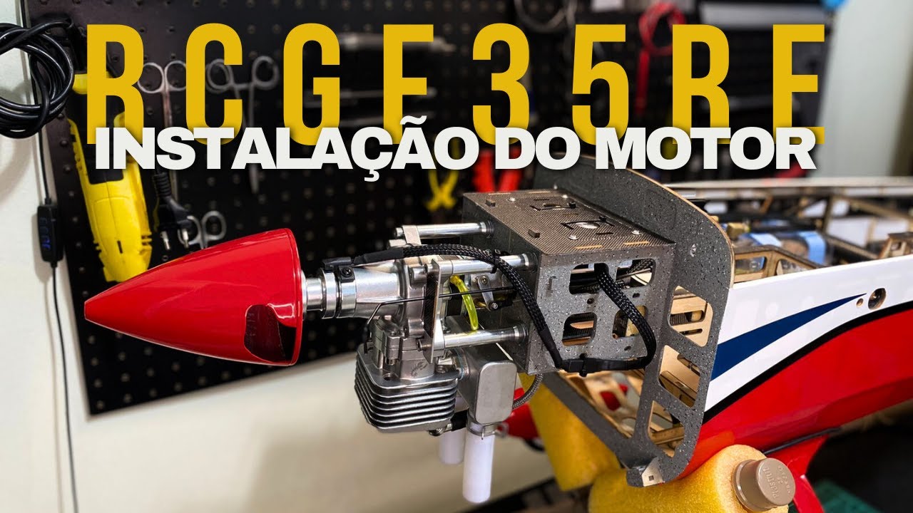 PILOT RC EXTRA NG 78” MONTAGEM DO MOTOR