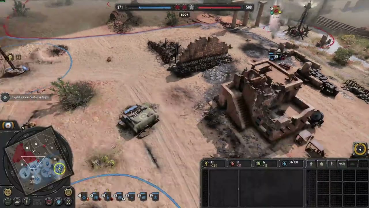 Company of Heroes 3 1 v 1  shirmisch Ki Hard