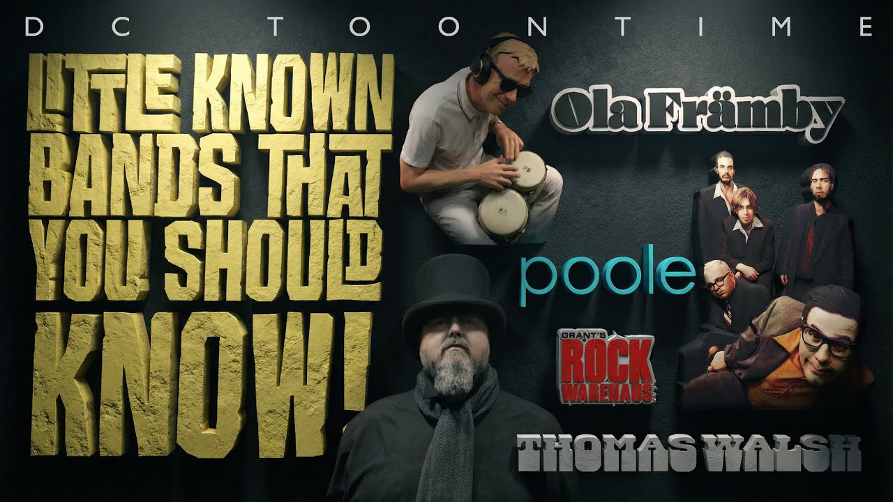 🔴🅻🅸🆅🅴 Little Known Bands That You Should Know! w/DC TOONTIME #27
