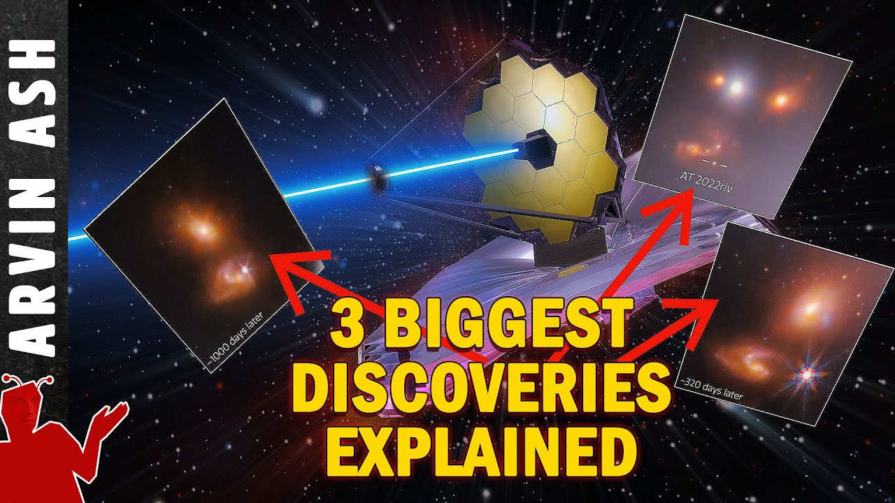 Объяснение трёх крупнейших открытий JWST без лишней шумихи | Слишком много ерунды о телескопе Уэб...