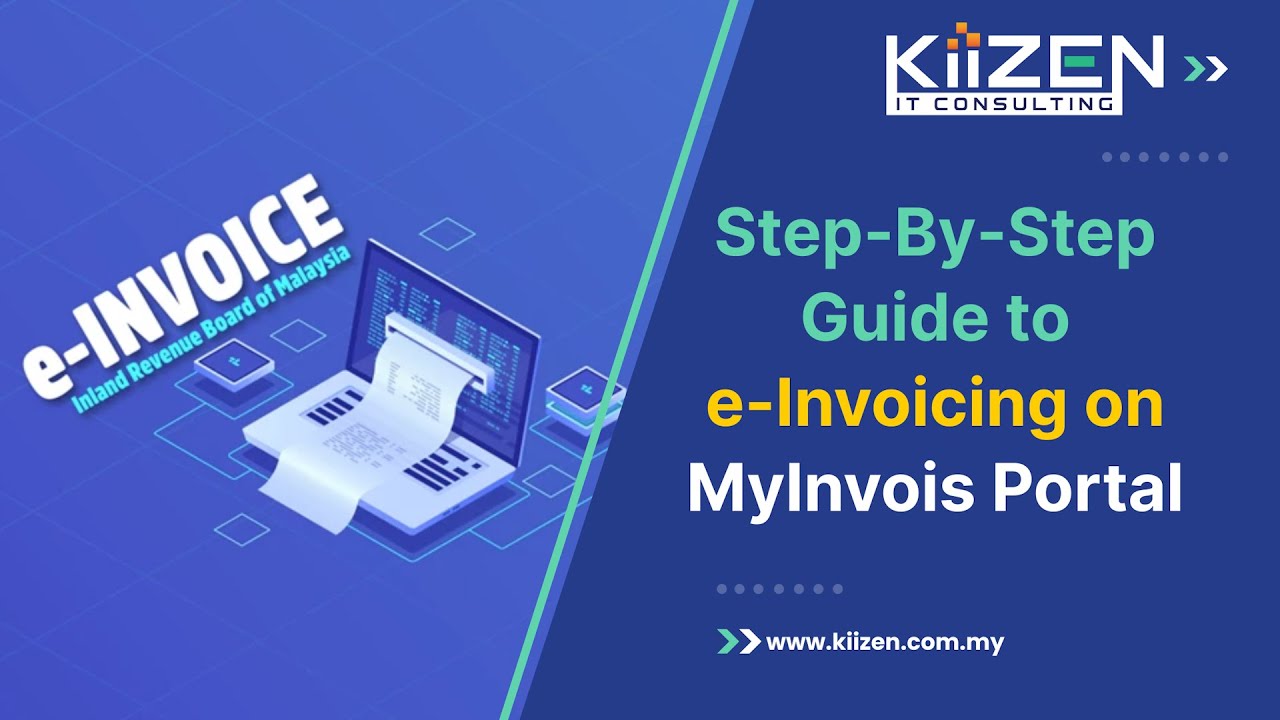 MyInvois Portal First Time Setup