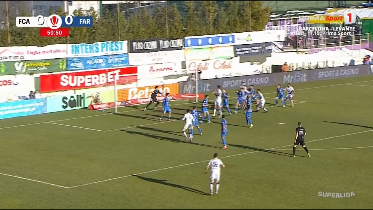 REZUMAT: FC Argeş - Farul 1-0. FCSB, aproape OUT din play-off. Piteştiul, victorie IMENSĂ