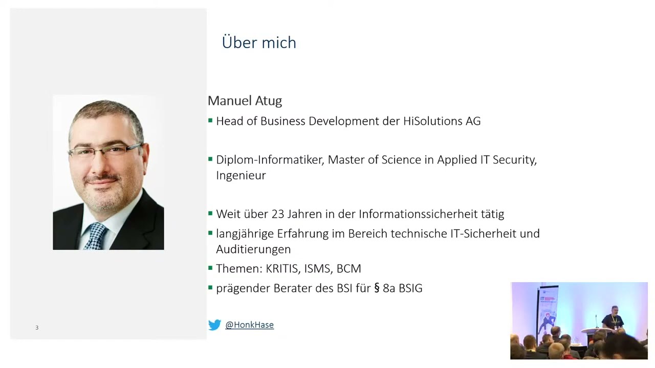 IT Sicherheitstag NRW 2022 - EXPERT 3: Ab in die Cloud - aber sicher