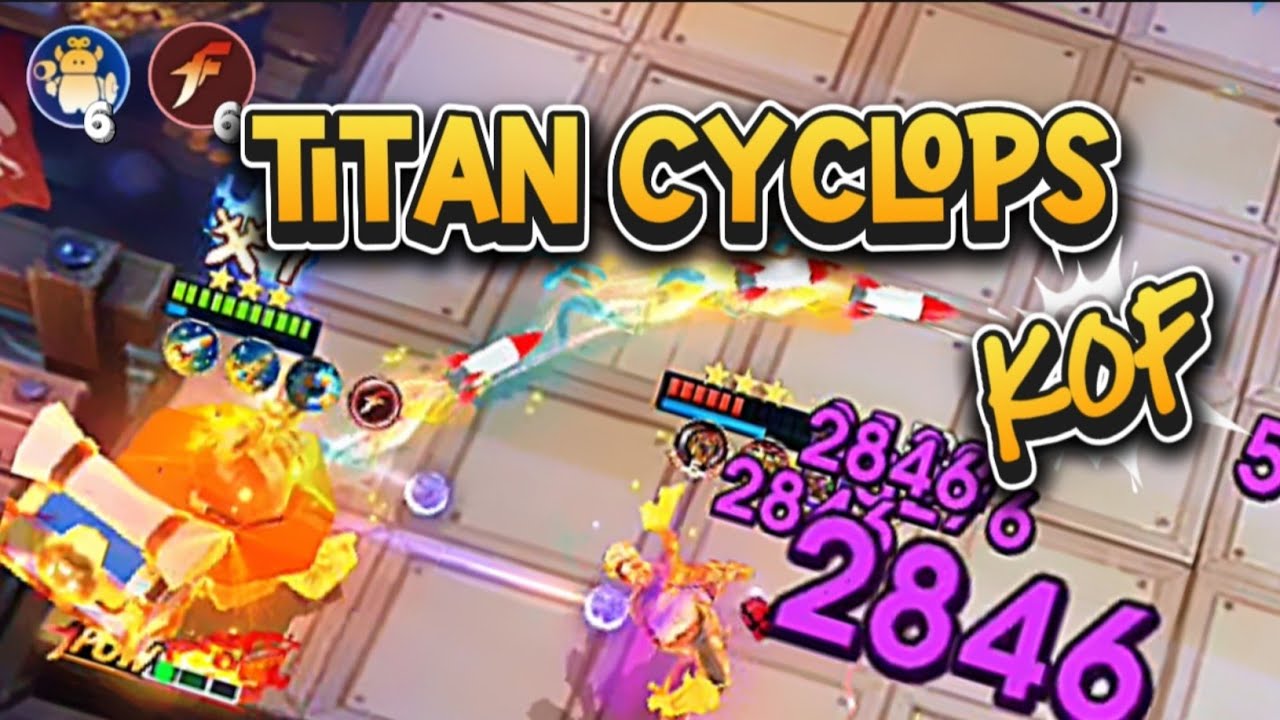 TITAN CYCLOPS KOF ROCKET UNLIMITED | MAGIC CHESS GOGO SEASON 5