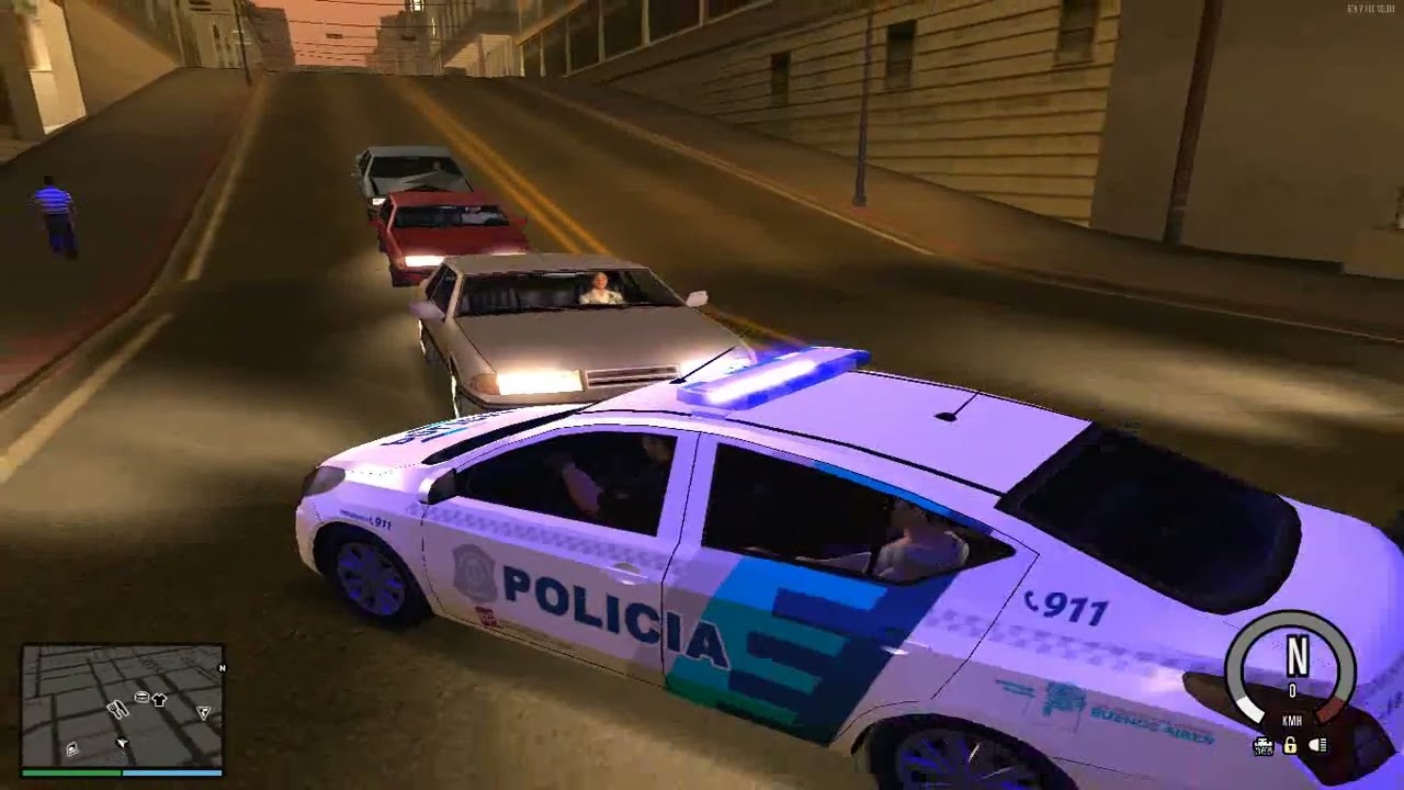 🚨POLICE-MOD: PBA GTA SA😄
