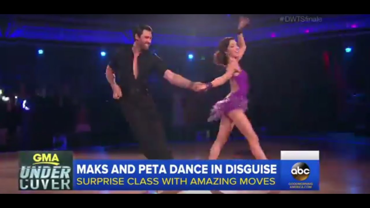 DWTS: Maks and Peta Prank Dance Class | GMA