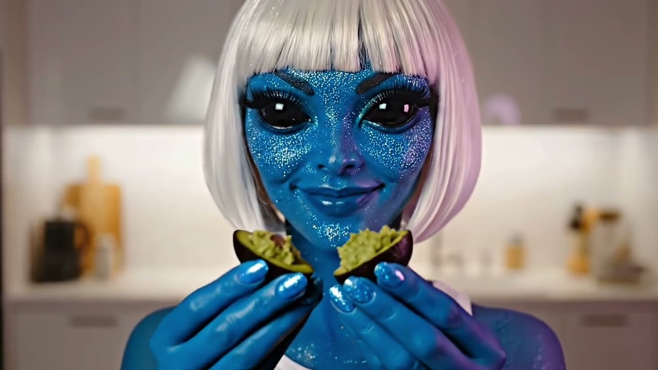 ASMR Alien Tries Foods That Don’t Exist… But Should 👽🍩 | Which One Would You Eat?