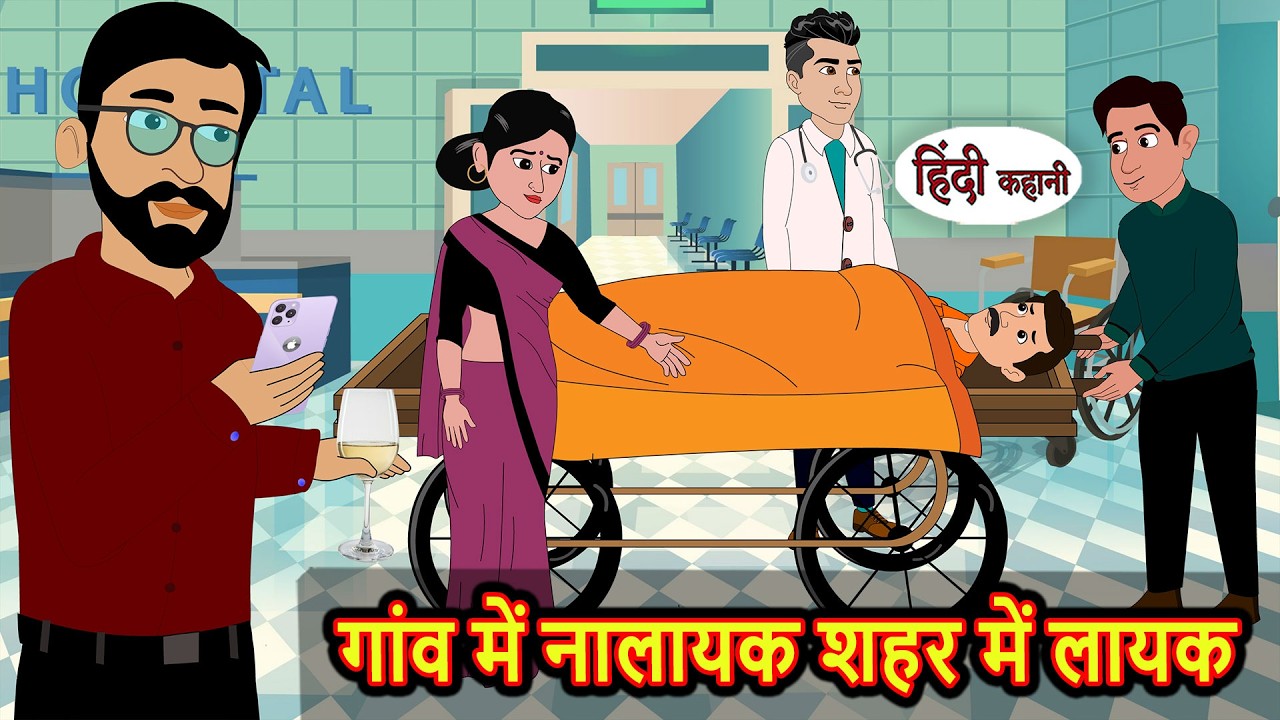 गांव में नालायक शहर में लायक | Bedtime Stories | Moral Fairy Tales | Kahani | Stories in Hindi