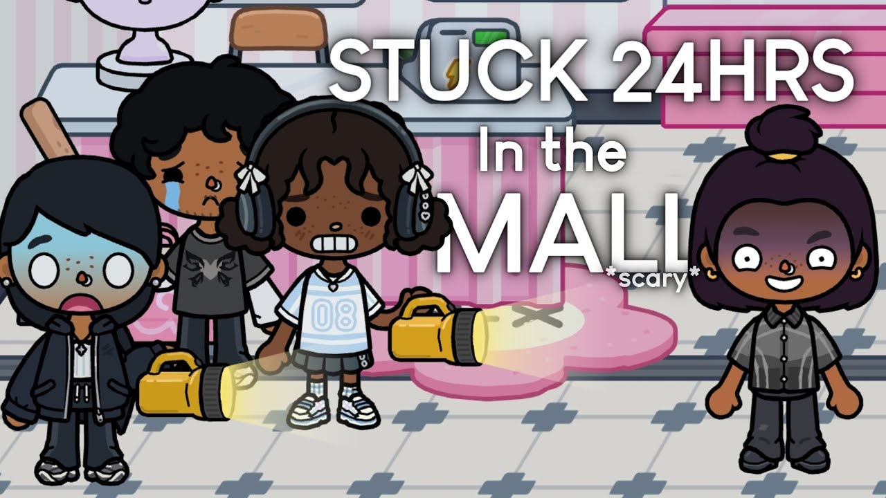 STUCK IN A MALL FOR 24HRS😱🎙┆❥toca boca roleplay 𐔌ep.14 London diaries 