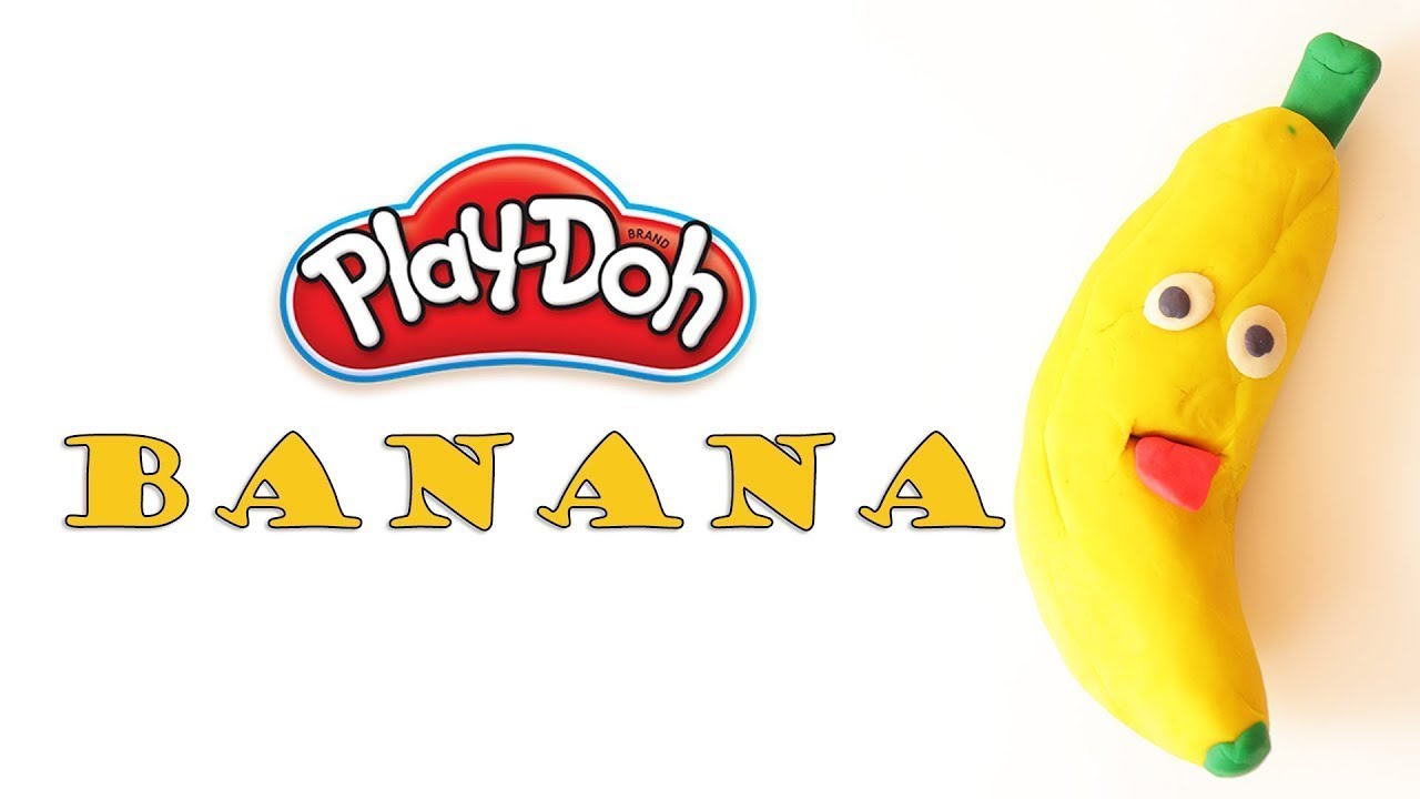 Lets Learn How to Make Play Doh Banana in Easy Steps + More Kids Videos