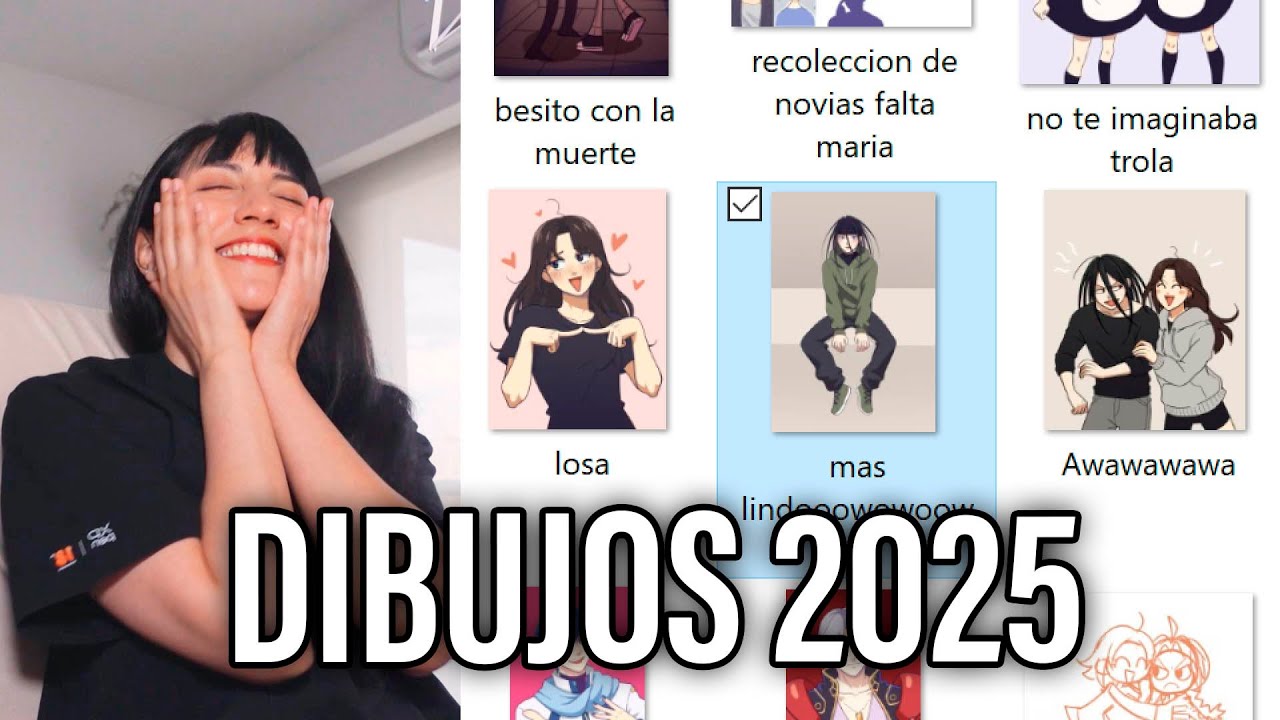 MELISA CON 6 NOVIOS A LA VEZ - MIS DIBUJOS 2025 parte 2