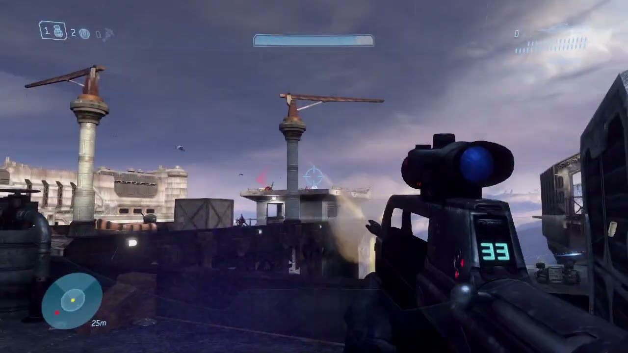 Fighting the flood with the Arbiter in Halo 3 [PC]