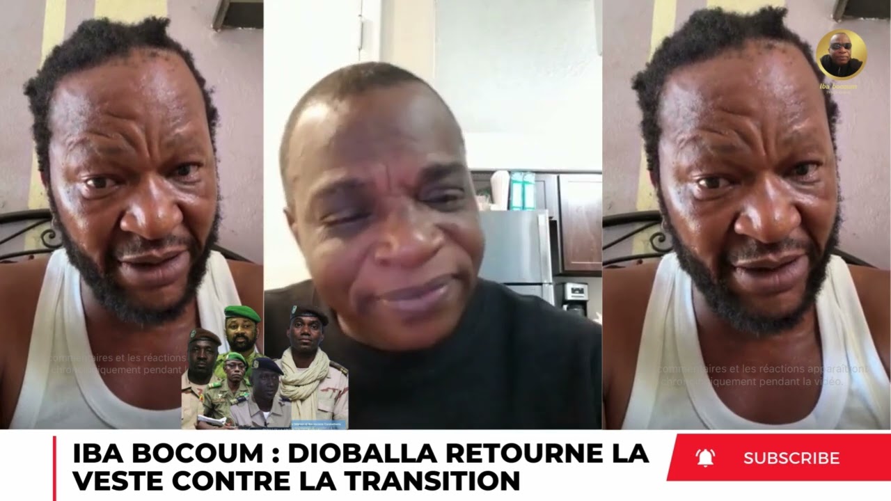 IBA BOCOUM : DIOBALLA RETOURNE LA VESTE CONTRE LA TRANSITION !