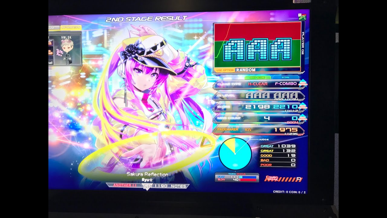 Sakura Reflection (A) Full Combo 2210(AAA+94)