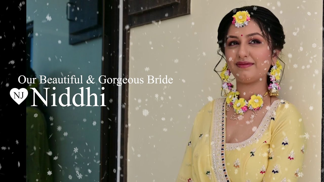 NIDDHI KUCHADIYA     SOLO  SHOOT-  MAHENDI-   PITTHI CEREMONY