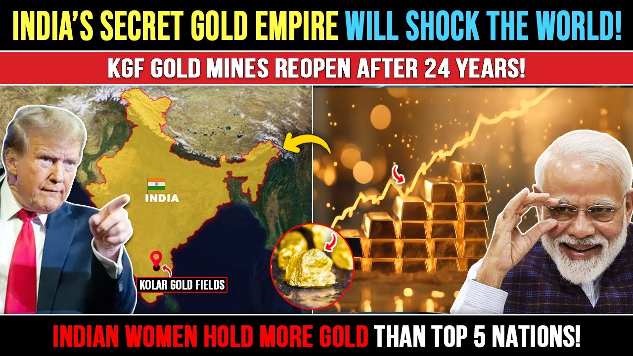 What's Making India's Economy a Global SUPERPOWER? | KGF Gold Mines | India vs Pakistan