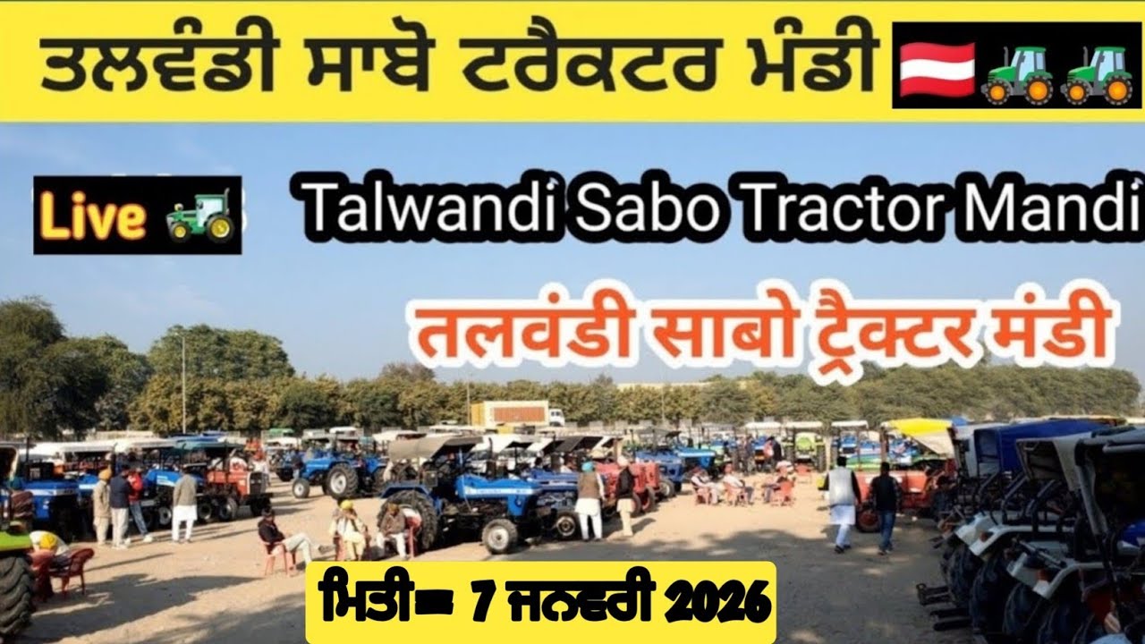 Talwandi sabo tractor Mandi तलवंडी साबो ट्रैक्टर मंडी #tractor #5911