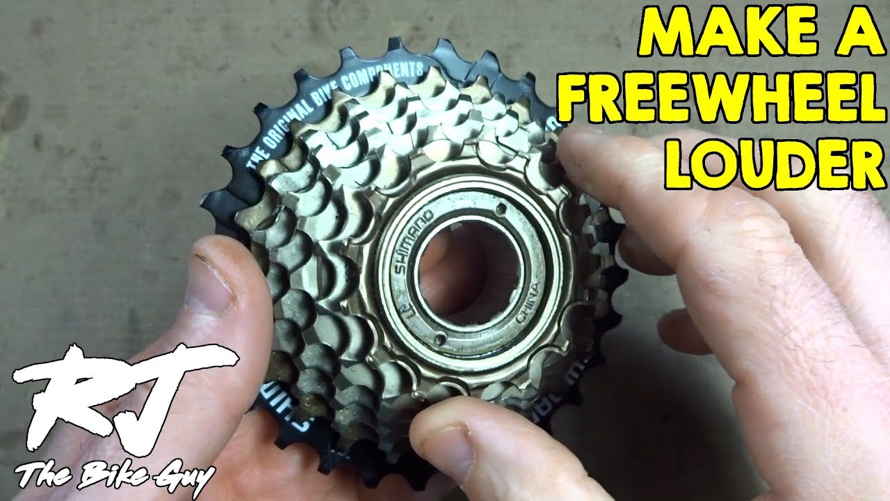 How To Make A Freewheel Louder
