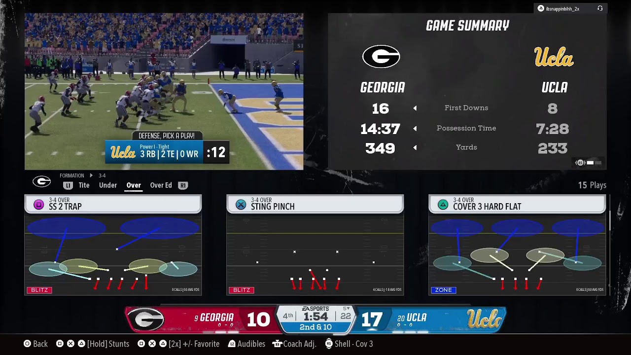 CFB 26 S2 vs UCLA