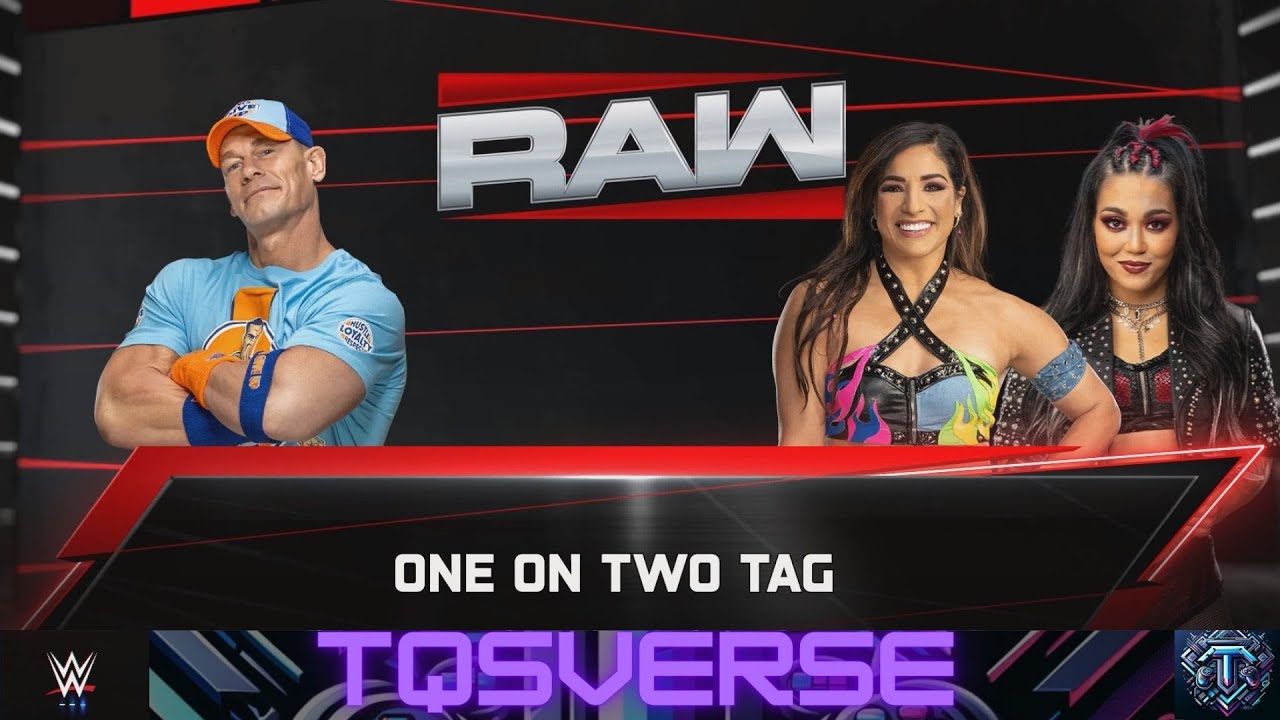 INTERGENDER MATCH: JOHN CENA VS THE JUDGEMENT DAY. WWE 2K25. TQS