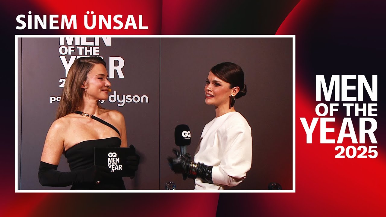 Sinem &Uuml;nsal kırmızı halıda! | GQ Men Of The Year 2025