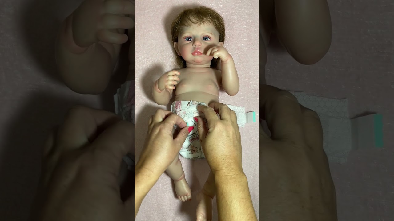 PRIMEIRA TROQUINHA DA NOVA BEB&Ecirc; REBORN CLARINHA #bebereborn #baby