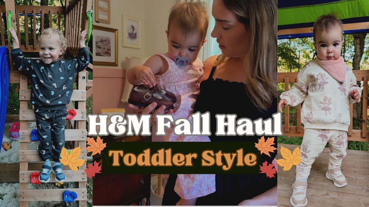 Fall Toddler Clothing Haul 🍂 | H&M Finds for My 1 & 4 Year Old