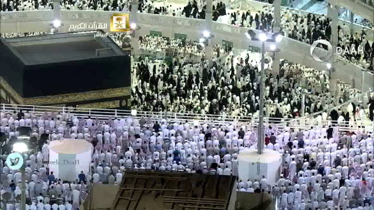 تلاوة تفوق الوصف للشيخ ياسر الدوسري من المسجد الحرام ليلة 8رمضان 1436(الاعراف65-162) صلاة التراويح