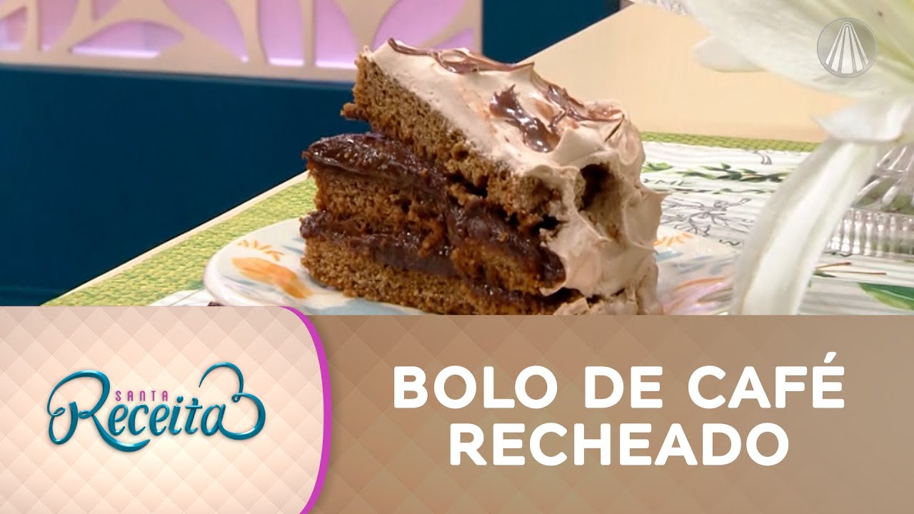Aprenda a fazer um delicioso BOLO DE CAF&Eacute; recheado
