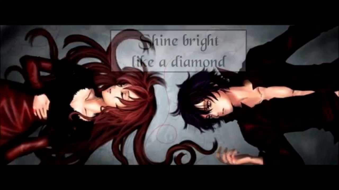 Nightcore ~ Diamonds [Lyrics]