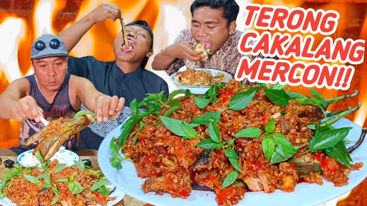REJEKI PULANG TARAWIH!TERONG CAKALANG MERCON!!