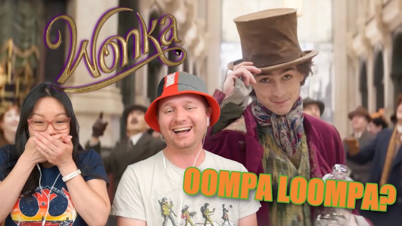 Wonka Official Trailer - Reaction & Review | Timothe&eacute; Chalamet | Hugh Grant | Willy Wonka Musical
