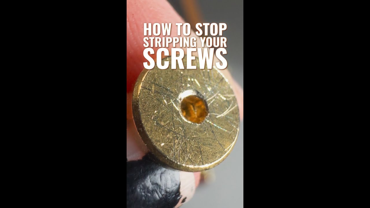 How to NOT strip hex screws on your camera harness