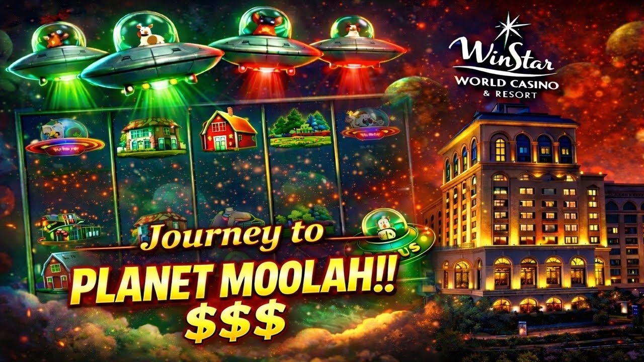 Journey to Planet Moolah 🚀 LONGEST SESSION EVER. $500,000 DODGES ME 😤@WinStarWorldCasinoandResort