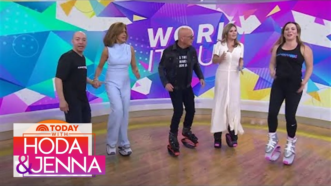 What is the Kangoo Jumps workout? Watch Howie Mandel try it!