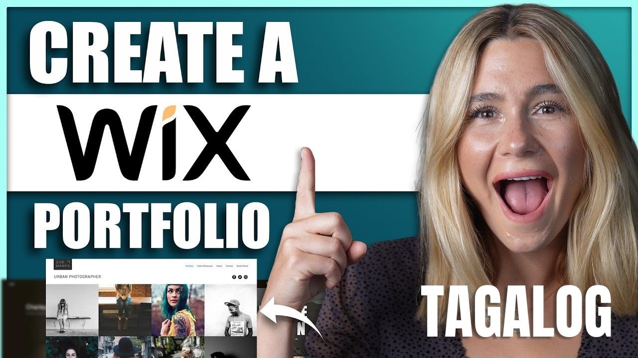 Paano Gumawa ng Portfolio Website sa Wix  (Step-by-Step for Beginners)
