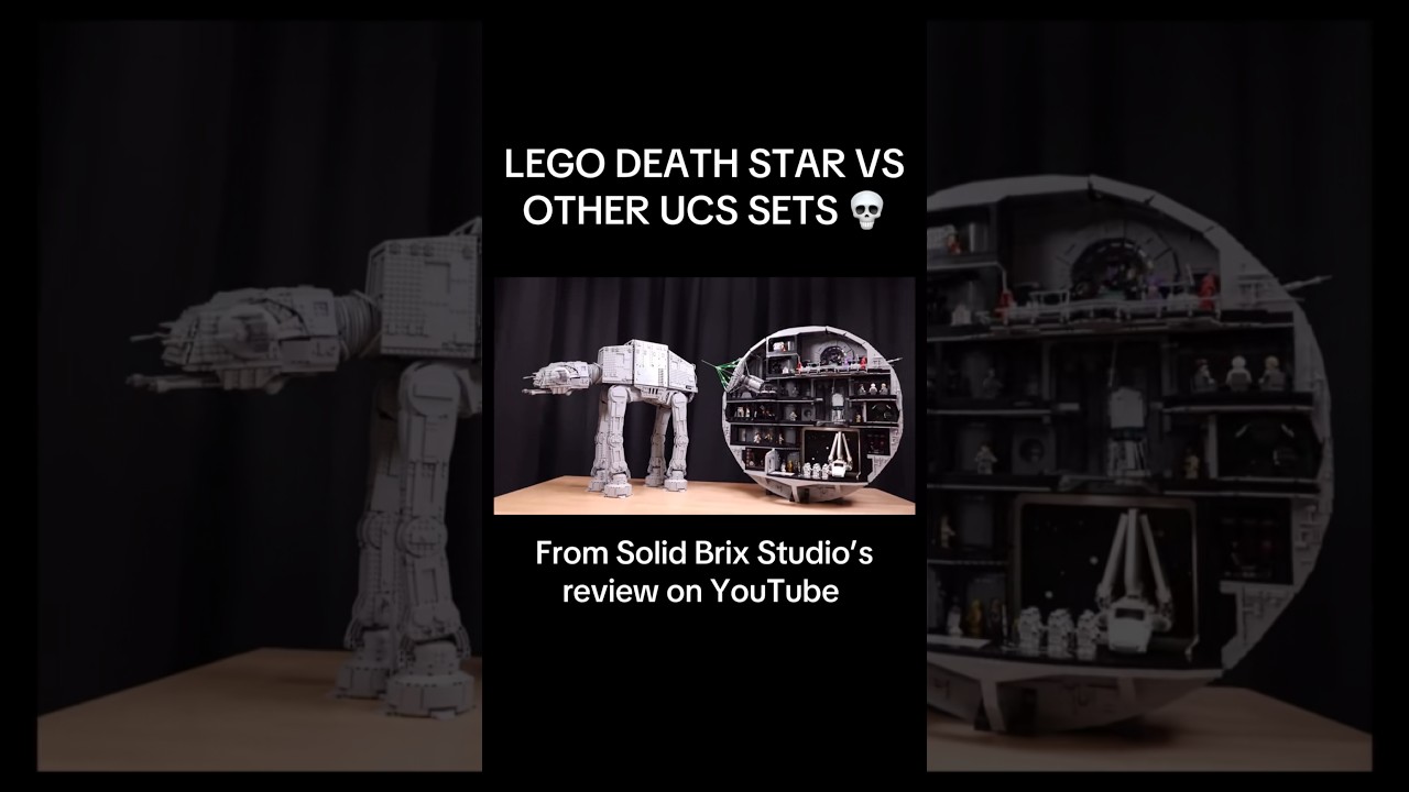 New Lego Death Star vs old UCS #lego #legostarwars #starwars #afol #legos