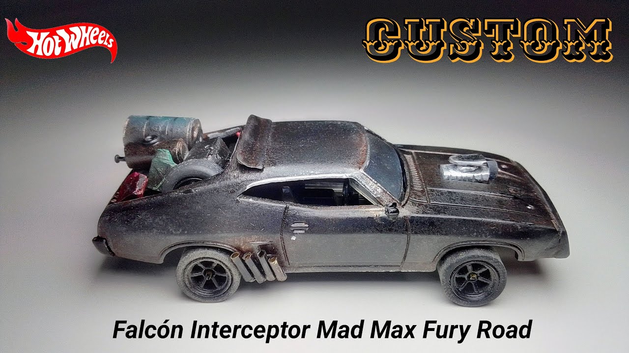 #diy interceptor Mad Max fury Road hotwheels custom