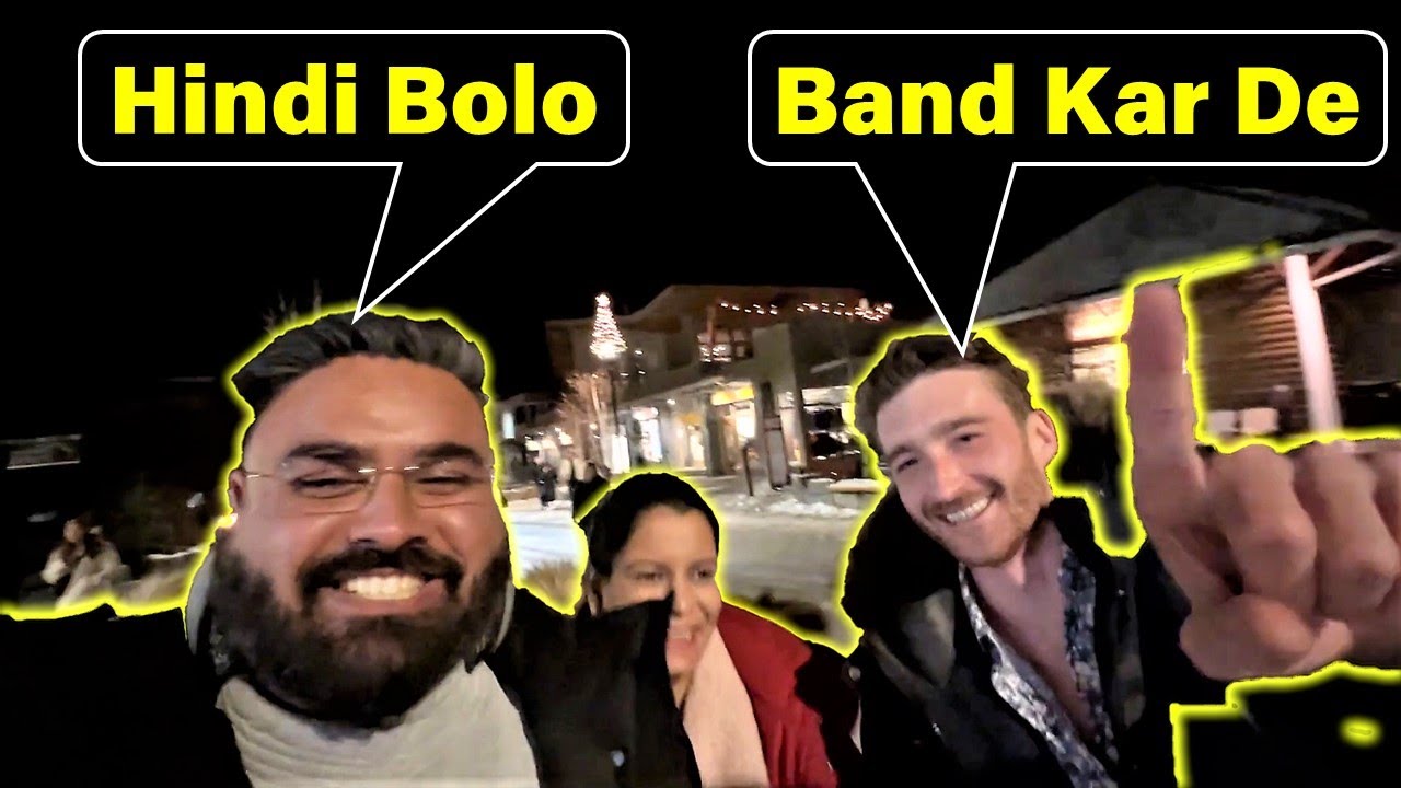 Canadian Speaking Hindi | How He Learned?