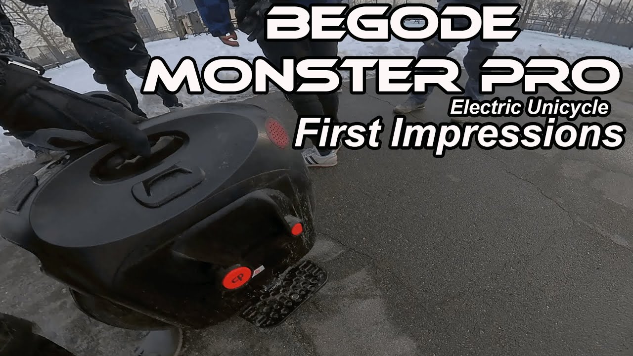 Begode / Gotway Monster Pro - First Impressions of this BIG electric wheel