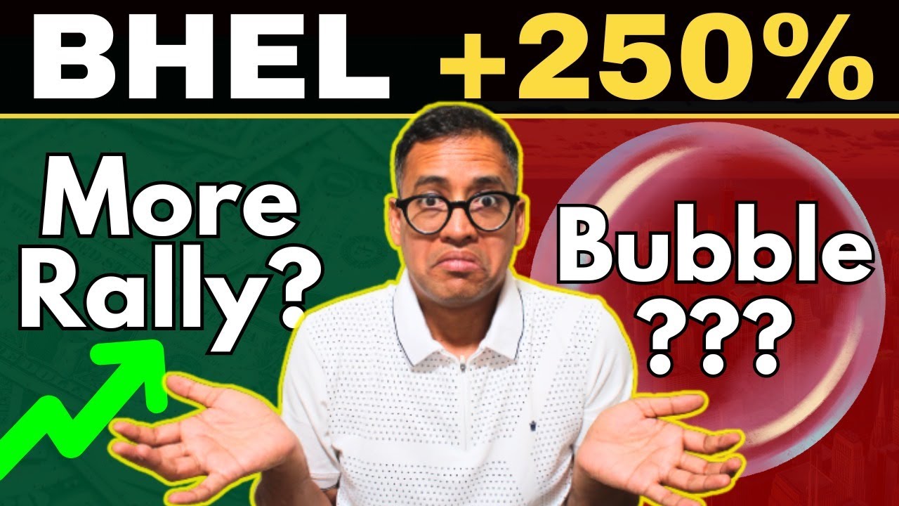 BHEL stock UP 250%, More Rally? OR Bubble To get BUSTed? Rahul Jain Analysis #railwaystocks #bhel