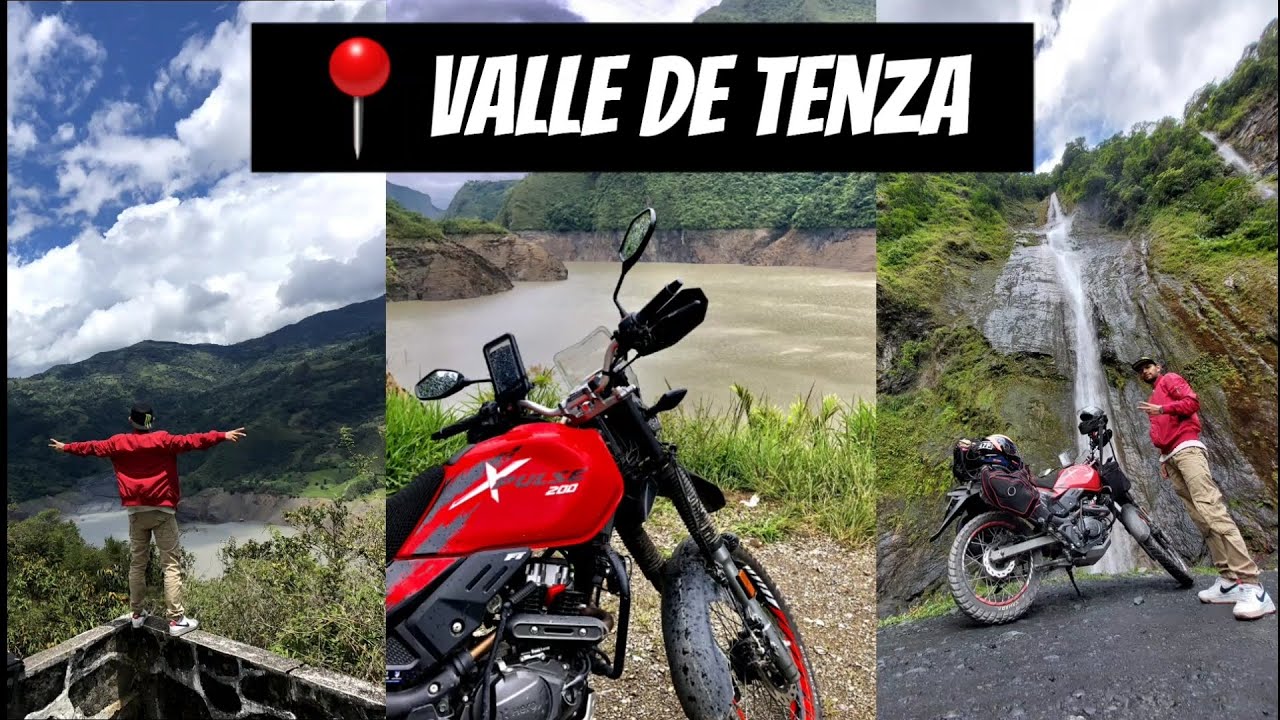 VALLE DE TENZA - REPRESA CHIVOR EN MOTO / GUÍA COMPLETA